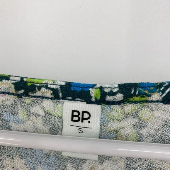 bp‎ Long Sleeve Print Dress In Green Moss Hannah Kate Size Small NWT - Picture 4 of 9